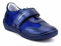 2436-132,522  Тотто (Totto) кроссовки детские ортопедические профилактические, кожа, синий. в Омске