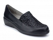 170201 Сурсил-Орто (Sursil-Ortho), туфли для взрослых, кожа, замша, черный, полнота 6 в Омске