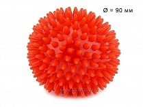 L0109 Ортосила Мяч массажный, красный, диаметр 90 мм в Омске