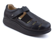 141608W Сурсил-Орто (Sursil-Ortho), туфли для взрослых , ригидная подошва, диабетическая подкладка, кожа, черный, полнота 11 в Омске