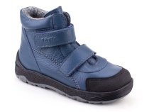 2458-702 Тотто (Totto), ботинки детские утепленные ортопедические профилактические, кожа, джинс в Омске