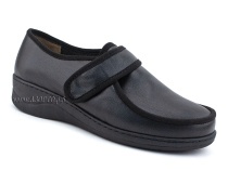 81-22-415/57 Рикосс (Ricoss) туфли для взрослых, кожа, черный, полнота 9 в Омске