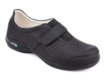 WG111  Норсинг Keap (Nursing Care), туфли для взрослых, кожа, черный в Омске